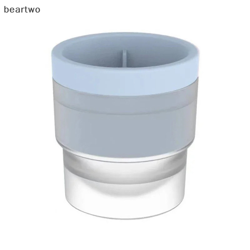 < Beartwo > 1 / 2 / 4 Máy Làm Đá Silicon Hình Quả Bóng Lớn Khuôn Thực Phẩm Khay Tròn Thanh Tiện Ích Mát mẻ Phụ Kiện Nhà Bếp Làm Khuôn Đẹp