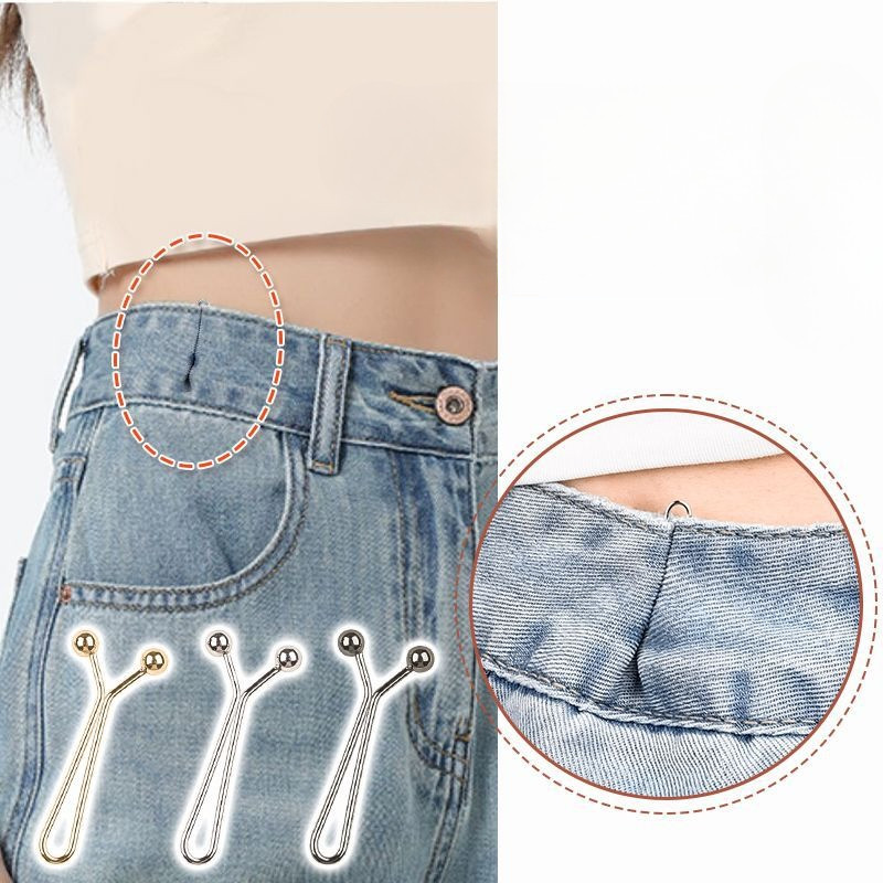 [Yunyuan] Phụ Kiện Hồi Giáo Khăn Trùm Đầu Kẹp Ngắn Quần Áo Kẹp Móng Tay Có Thể Điều Chỉnh Cố Định Vô Hình Pin