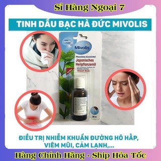 [auth] Tinh Dầu Bạc Hà Mivolis Japanisches Heilpflanzenol 30 ml NỘI ĐỊA ĐỨC [Date mới nhất] [Hot] .