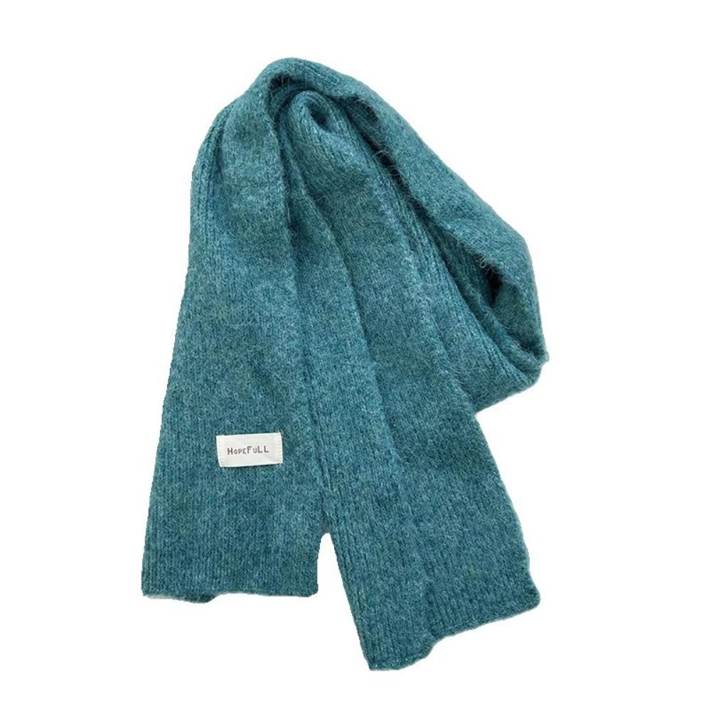 Khăn quàng cổ nữ THFENG mohair thanh lịch, phù hợp bé gái mùa đông