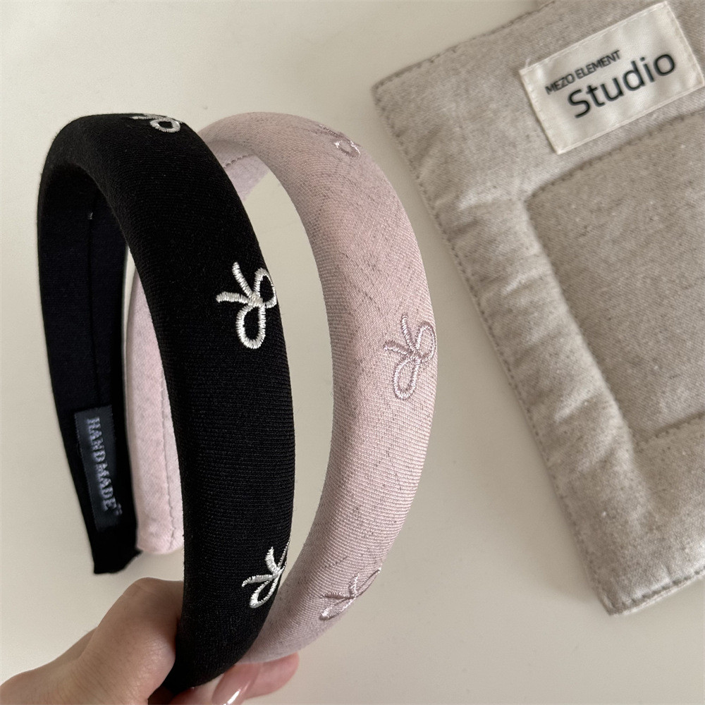 Nữ Nơ Tóc Vòng Xốp Tóc Hoop
