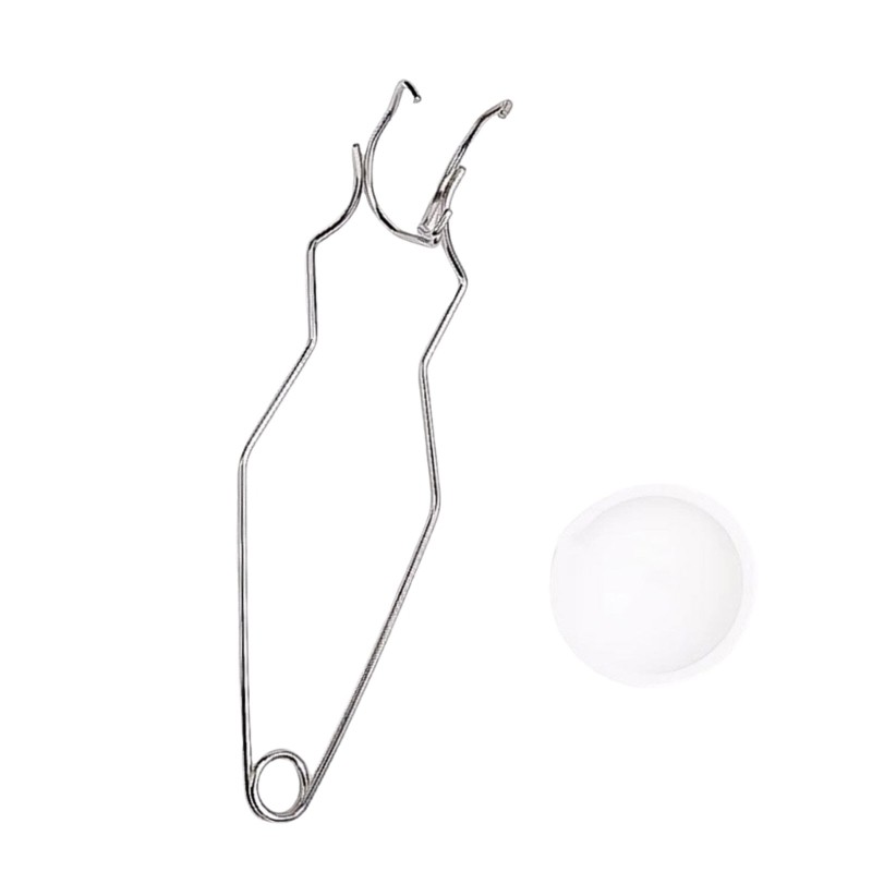Exhila Thạch Anh Nóng Chảy Crucible Set Roi Tongs Kim Loại Khuôn Vật Dụng Vàng Nóng Chảy Bộ Nồi Nhỏ Thích Hợp Cho Je