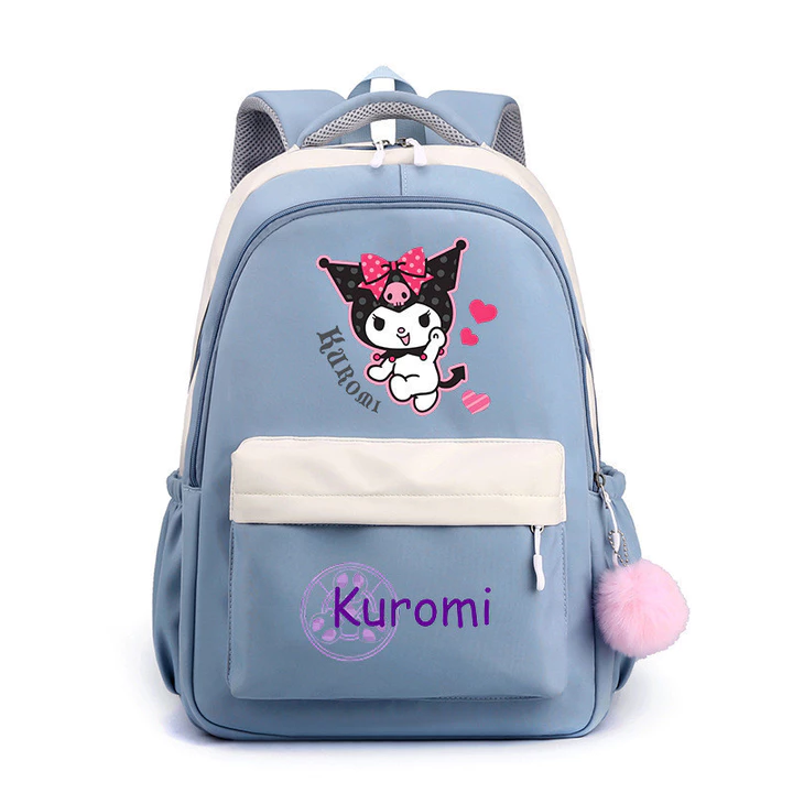 Unisex Cute Canvas Backpack – for School – 3