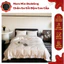 Bộ Chăn Ga Gối Lụa Mềm Mại Thiết Kế Trang Nhã Sang Trọng Họa Tiết Thêu Tỉ Mỉ - MemMinbedding Luxury