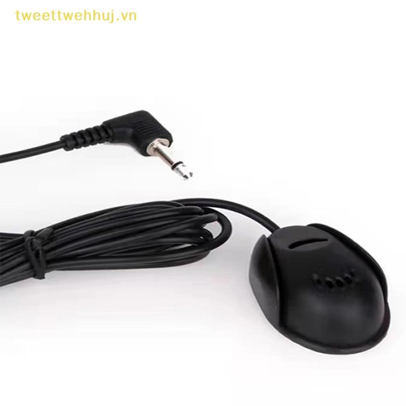 Nhíp micro ô tô Micro có dây 3,5 mm cho âm thanh nổi trên ô tô Mic rảnh tay cho nhãn dán loại Microfono
﻿ Vn Vn