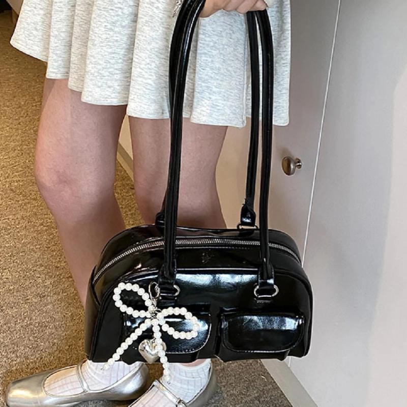 Túi tote Boston đa năng thích hợp của blogger Hàn Quốc xu yunzhen