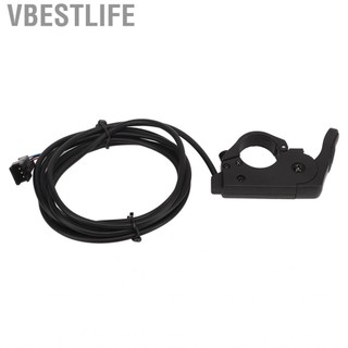 VBESTLIFE Tay cầm ga tăng tốc lắp ráp tiết kiệm không gian 12V‑72V cho xe đạp điện tay lái 22mm