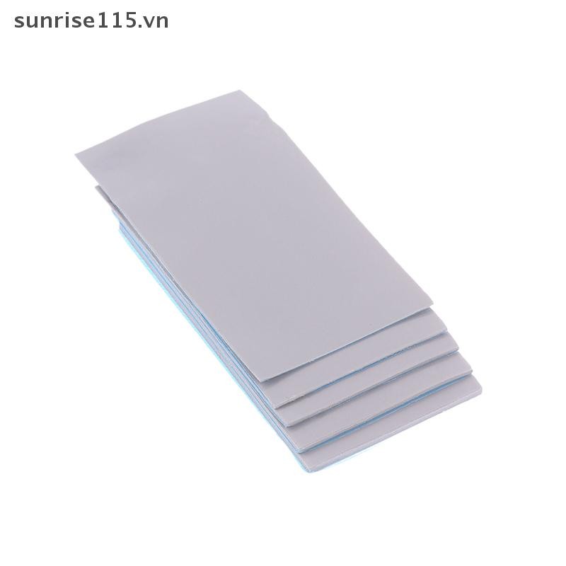 Ssvn GP-Ultimate 15W / MK Tấm giữ nhiệt CPU / GPU Đồ họa Bo mạch chủ Tấm lót mỡ silicon tản nhiệt Tấm silicon 90x50MM.