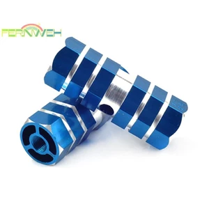 2 Chiếc Nhôm M TB Xe Đạp Một Xe Đạp Chống Trơn Trượt Phía Trước Phía Sau Một Xle Chân Chốt Socle Để Chân Bàn Đạp Phụ Kiện Xe Đạp [MỚI]