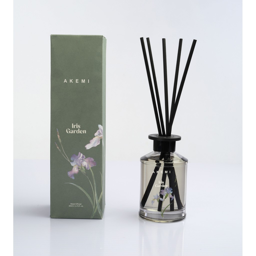Ảnh Tinh dầu thơm Akemi Reed Diffuser Zen Garden khuếch tán bằng sậy 200ml, 1 chai 3
