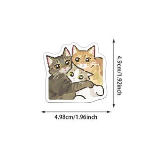 77 Chiếc Mèo Dễ Thương Động Vật Dán Kawaii Hoạt Hình Decal Trẻ Em Đồ Chơi Laptop DIY Sổ Lưu Niệm Điện Thoại Xe Miếng Dán