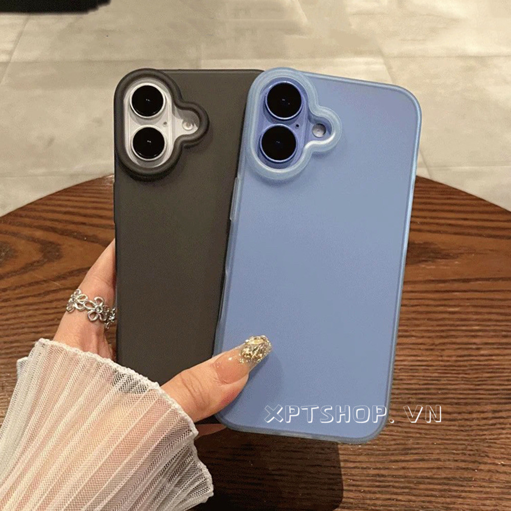 Ốp Điện Thoại Sương Mù Sương Mù Cho iPhone 17ProMax 16Plus 15 14 13 12 11 Bảo Vệ Toàn Diện Chống Sốc Bảo Vệ Vỏ Mềm