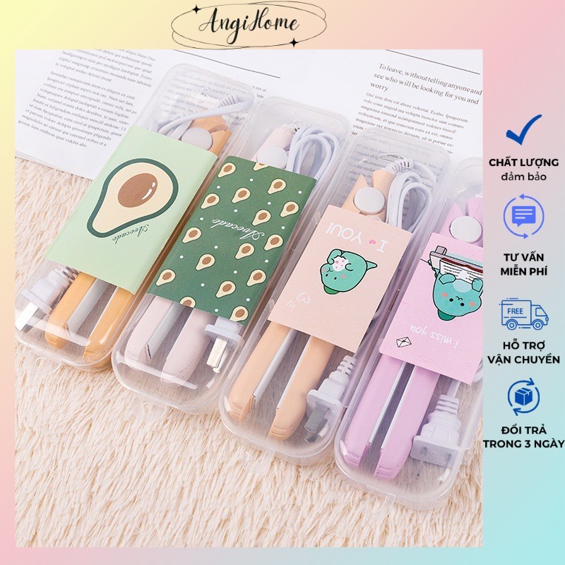 Máy Duỗi Tóc Mini Make Time, hàn nhiệt, ép nhiệt túi mù, túi quà, túi kẹo, hàn túi nhỏ mini cầm tay đa năng ANGIHOME