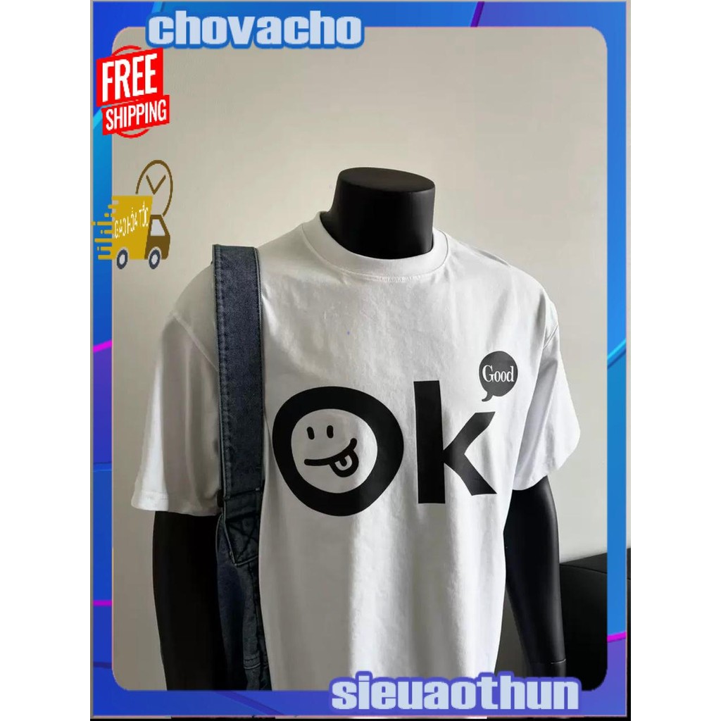 Áo thun Stee Cổ tròn OK GOOD Localbrand ICVCVNI Unisex