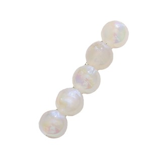 Cùng một kiểu nàng tiên cá Acrylic ngọc trai ánh sáng AB màu giả ngọc trai tự làm trang sức vòng tay Xuyên Lỗ Chất liệu đính cườm