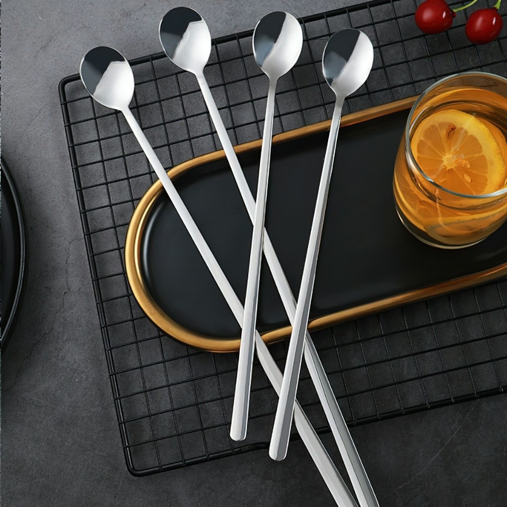 Muỗng inox cán dài 31cm 25cm 19cm tiện dụng cho nhà bếp - GUARO ...