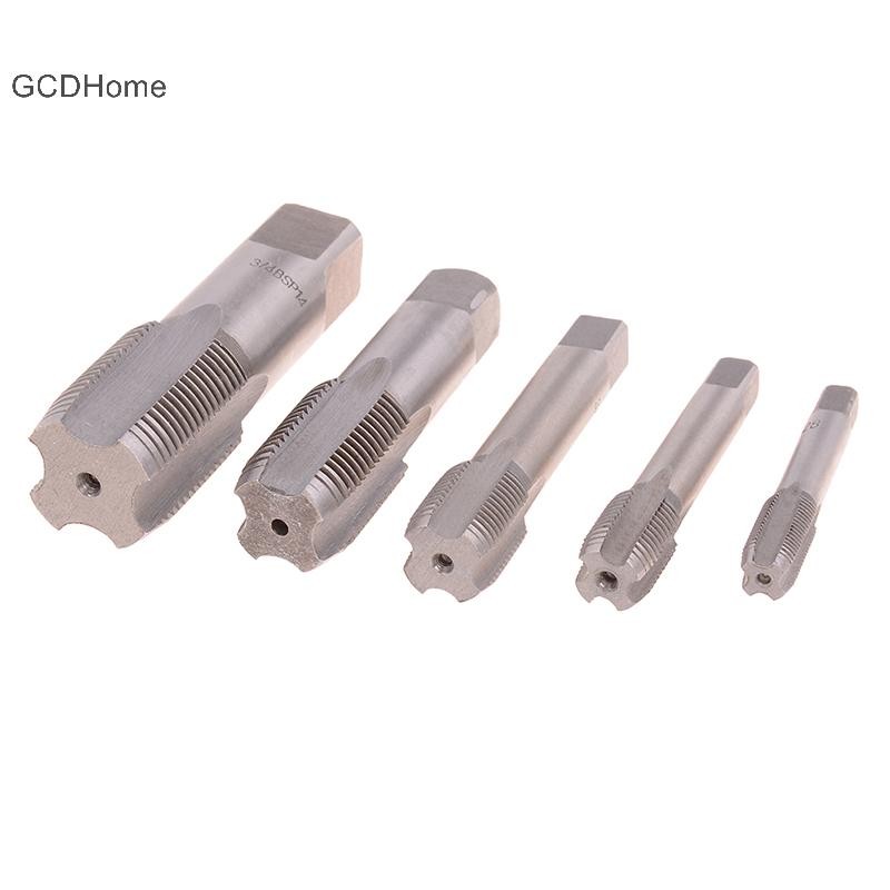 Gcdhome G1 / 8 1 / 4 3 / 8 1 / 2 3 / 4 HSS Ống côn Tap BSP Kim loại Vít Thread Cutg Tool HOT