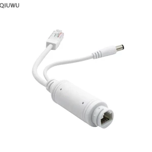 Qiuwu 48V đến 12V POE Splitter Bộ chuyển đổi chống nước Mô-đun cấp nguồn cáp Camera IP.