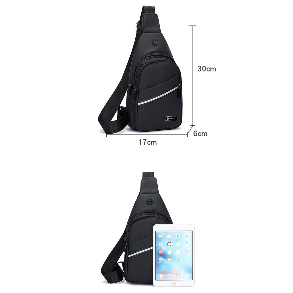 Túi đeo chéo Unisex sang trọng TII778 KÉO-ĐỨNG-XÉO-2 CHẤM ĐỨNG M.E.N [GIAO NHANH]
