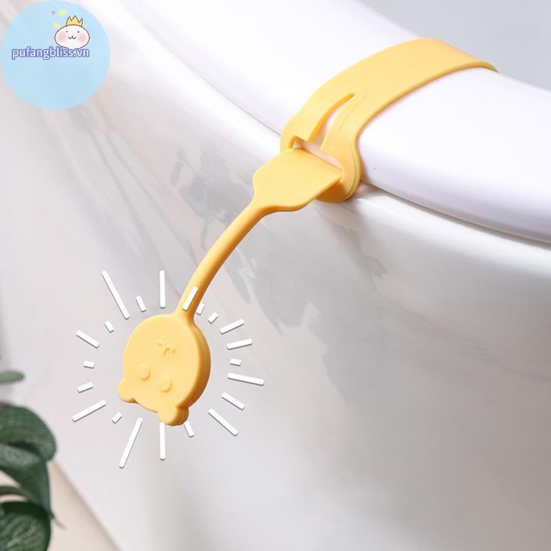 Pufangbliss Di Động Nắp Bồn Cầu Nâng Ghế Vệ Sinh Tránh Chạm Vào Nắp Bồn Cầu Tay Cầm Lifg Uncovered Phụ Kiện Phòng Tắm VN