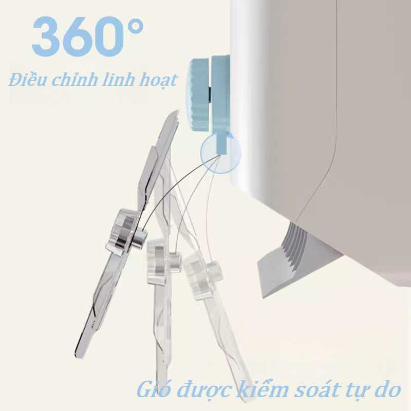 Quạt Điều Chỉnh Hướng Gió Điều Hòa, Quạt Tản Nhiệt Điều Hòa Đều，Giữ cho gia đình bạn khỏe mạnh