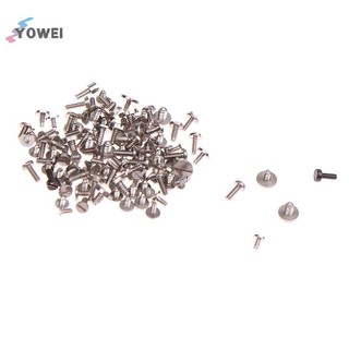 YOWEI 100 Cái Nhỏ Chính Xác Hỗn Hợp Đa Kích Thước Đồng Hồ Vít Chuyển Động Dụng Cụ Sửa Chữa Một Phần Cho Đồng Hồ VN