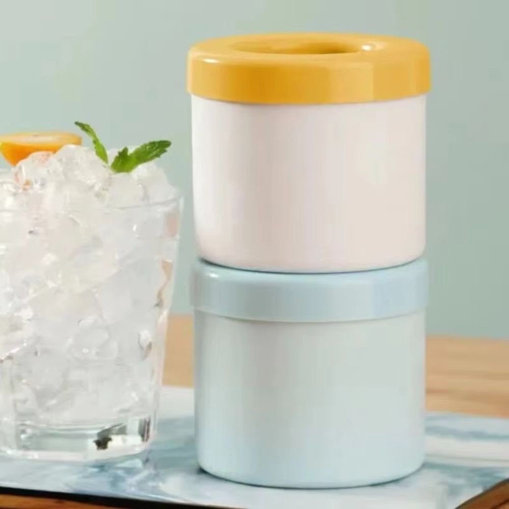 [Vận chuyển nhanh] Xô đá SIMPLEAID, Khuôn làm đá viên silicon hình trụ, Khay làm đá có thể tái sử dụng đông lạnh nhanh sáng tạo Mùa hè DIY Máy làm đá đóng băng tủ lạnh