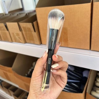 Clio Cọ trang điểm hai đầu đa năng: cọ bột rời, phấn má, đường viền, highlight, che khuyết điểm