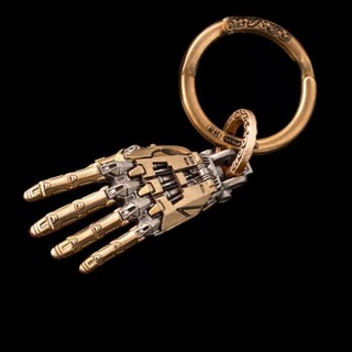 LUImo Thời Trang Cơ Khí Bionic Tay Mặt Dây Chuyền Có Dây Xích Dành Cho Nam Nữ Sáng Tạo Di Động Ngón Tay Khớp Robot Tay Vòng Cổ Trang Sức SBS