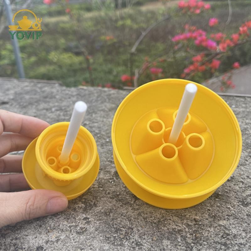 YOVIP 10 Cái Bẫy Ruồi Trái Cây Bẫy Sát Thủ Drosophila Dụ Bay Catcher Pest Kiểm Soát Côn Trùng Cho Trang Trại Gia Đình Bẫy Ruồi Trái Cây Mồi VN