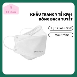 Khẩu Trang Y Tế KF94 Bông Bạch Tuyết (10 Chiếc) - Lọc Khuẩn 98%