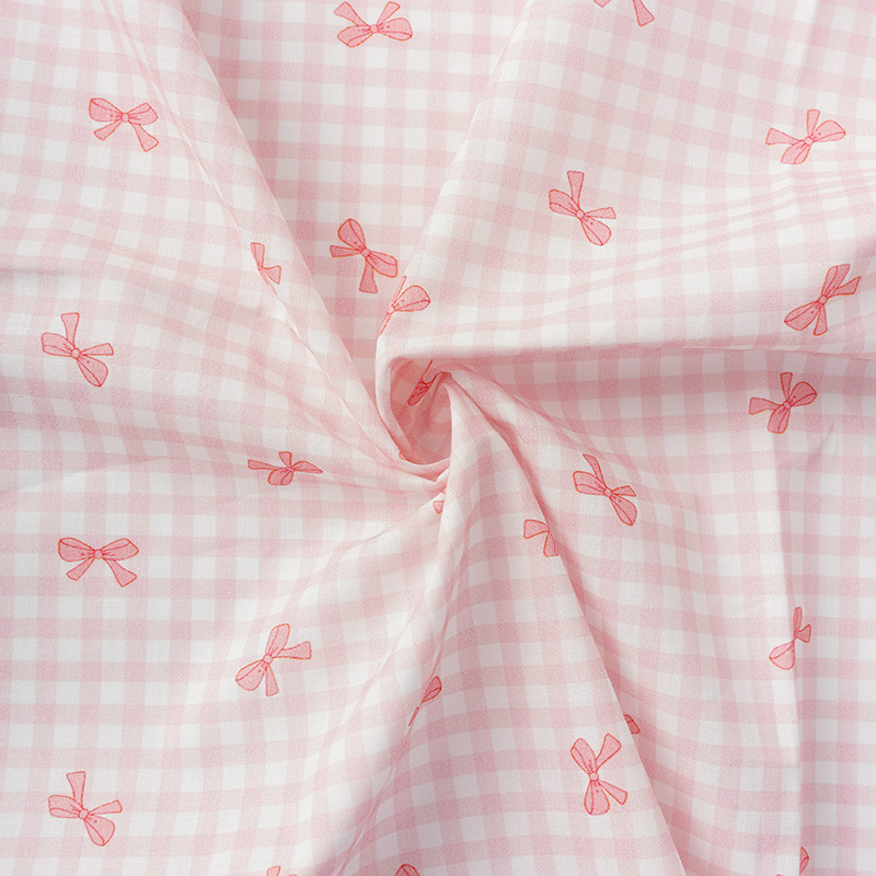 Phong Cách Mục Vụ Vải Cotton Kẻ Sọc/Màu Trơn 50x145cm Quần Áo Trẻ Em Mùa Hè Handmade, Dịch Vụ Gia Đình TJ10497