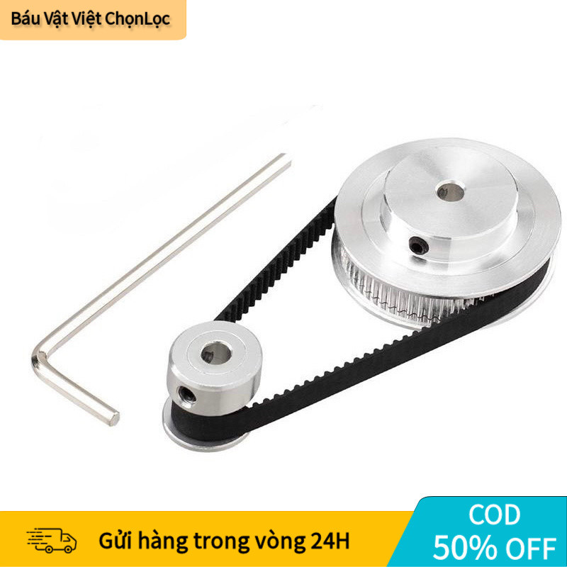 Ròng Rọc Truyền Động Puly Bánh Răng – Dây Đai 20–60 Răng, Trục 5mm 8mm ...