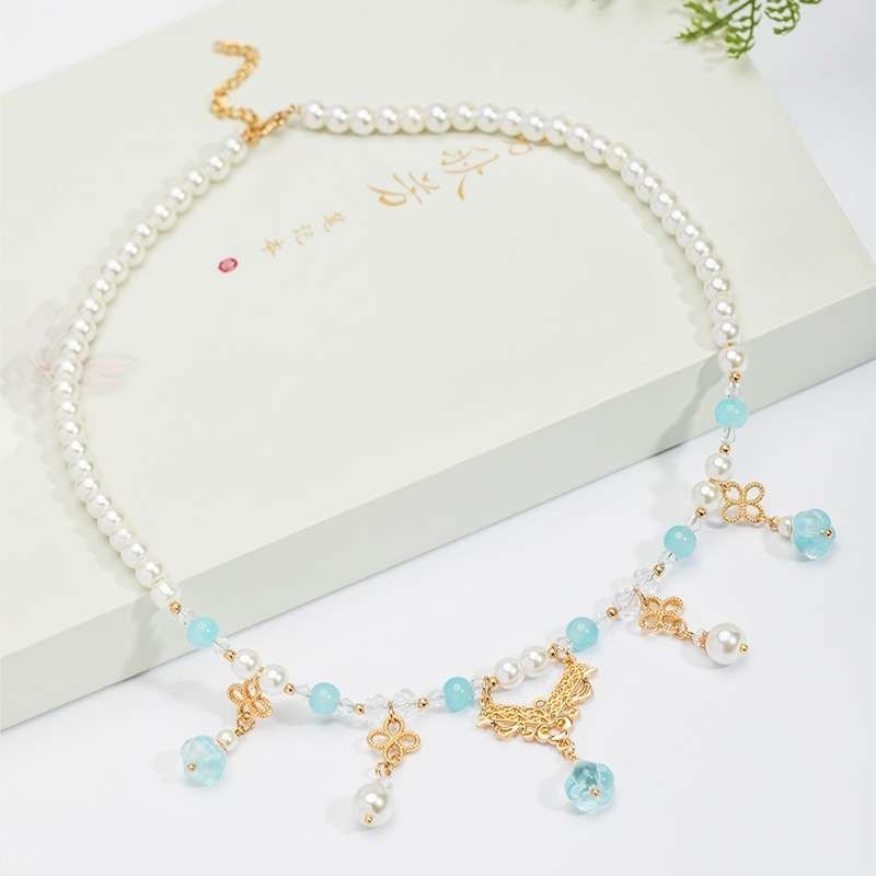 Vòng cổ Phong cách cổ trang Trung Hoa nhiều mẫu, Phụ kiện chụp hình cổ trang