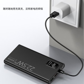 Pin Dự Phòng Siêu Mỏng 20000mAh, Sạc Nhanh 22.5W, Sạc Hai Chiều, Dung Lượng Lớn, Tiện Dụng Mang Theo