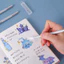 Dao Cắt Washi Tape Tỉa Sticker, Dụng Cụ Dán Bullet Journal Tiện Lợi Kèm 6 Lưỡi Dao Thông tin sản phẩm: - Loại s