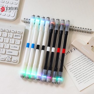 Le Creative Rotag LED Flash Gel Bút Có Đèn Học Sinh Người Lớn Giảm Căng Thẳng Bút Chơi Game Chống Trơn Trượt Tay Spinner Sinh Viên Văn Phòng Phẩm Của Tôi