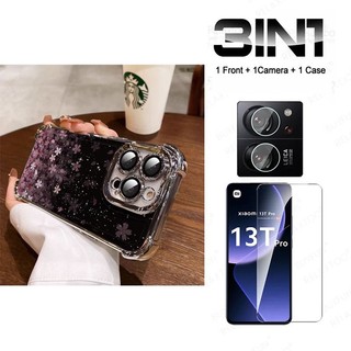 Ốp Lưng Hoa Bầu Trời 3 In1 Cho Oneplus Ace 3 Pro 3V Ace 2 Pro Racing 11 12 12R Oneplus Ace3Pro Ốp Lưng Điện Thoại Mềm Chống Rơi Vỏ Bảo Vệ Dễ Thương 9FLY FO9S