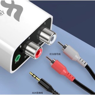 Bộ Thu Bluetooth 5.0 Cao Cấp Cho Loa Amply Âm Thanh Stereo Kết Nối Ổn Định Kèm Dây AV 3.5mm