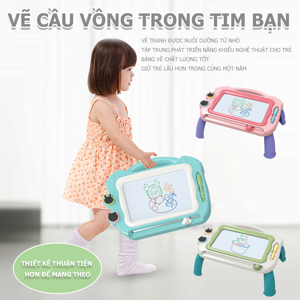 Magnetic Drawing Board Erasable Magnet Sketchpad Painting Board Early Educational Toy for Kids Boys Girls Gifts