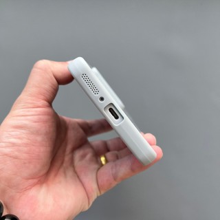 Ốp Điện Thoại Acrylic Cứng + TPU Chống Vàng Cho VIVO VIVO V50 V40 V30 Lite PRO V25E V27 V29 V29E V23E V30E V21 4G 5G Vỏ Trong Suốt Màu Xám
