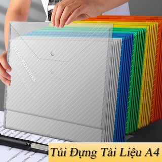 Túi Đựng Giấy A4 Trong Suốt - File Đựng Tài Liệu Chống Nước, Bền Đẹp, Giúp Bảo Quản Hồ Sơ Gọn Gàng
