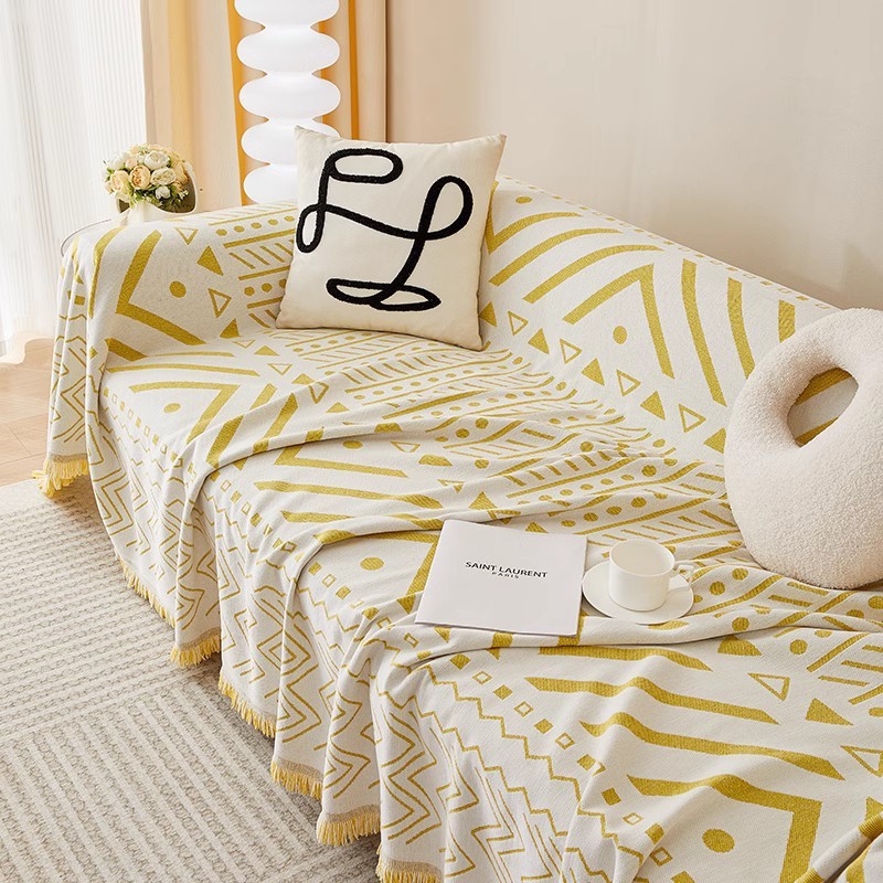 Vỏ bọc ghế sofa, Đa chức năng hiện đại chống trượt Chenille Sofa Chăn-Pet Bảo vệ, Thích hợp cho ghế sofa hình chữ L