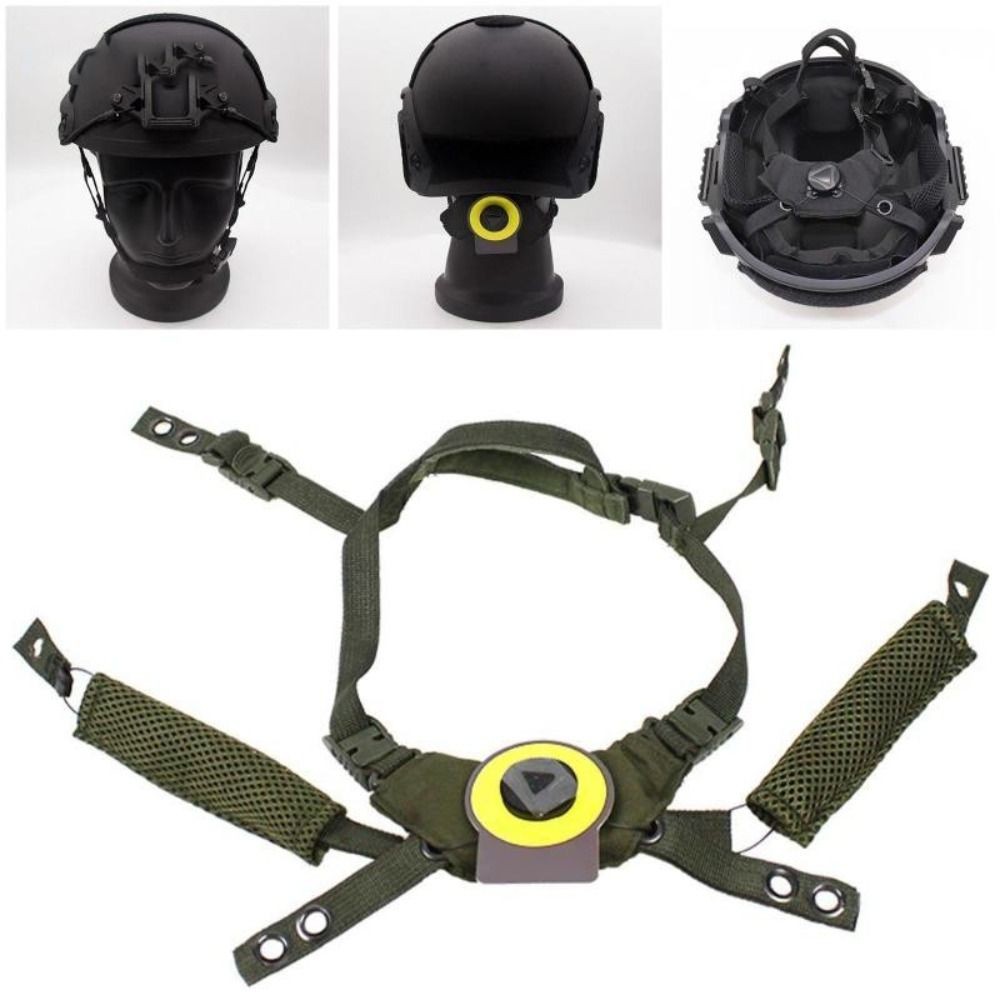 FANIELLAPOWELL Mũ bảo hiểm Dây đeo cằm Hệ thống treo, Khóa có thể điều chỉnh Mũ bảo hiểm Nylon Dây treo, có ốc vít Lắp đặt dễ dàng Phụ kiện mũ bảo hiểm