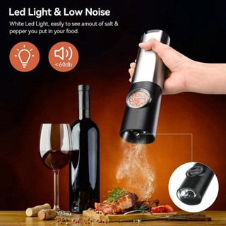 sạc nhà Máy điện chỉnh đất Muối nhám mặt hạt tươi điều với bếp Chạy cụ bột dụng tiêu xay mới 100% độ