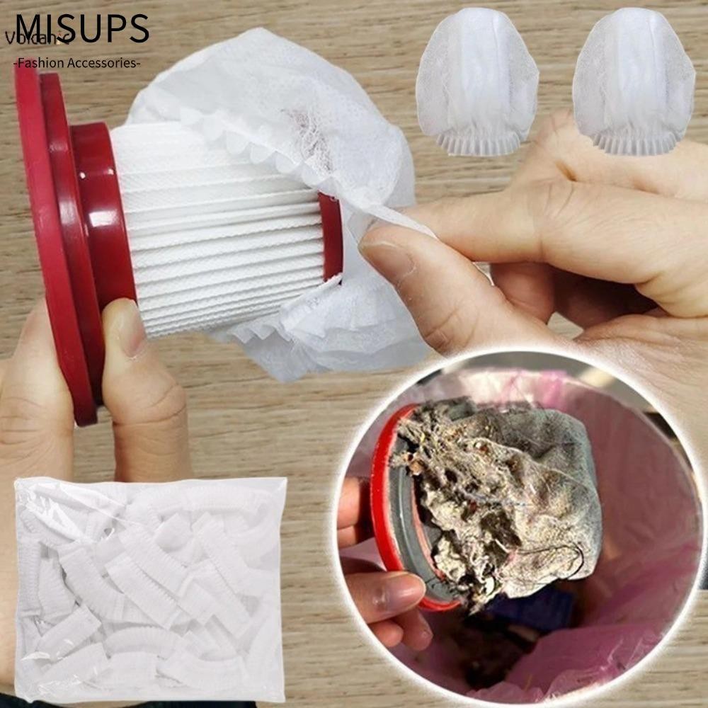 Bộ lọc thu gom bụi MISUPS, Lưới lọc máy hút bụi không dệt chống bụi, Lưới bền dùng một lần Phụ kiện vỏ lọc