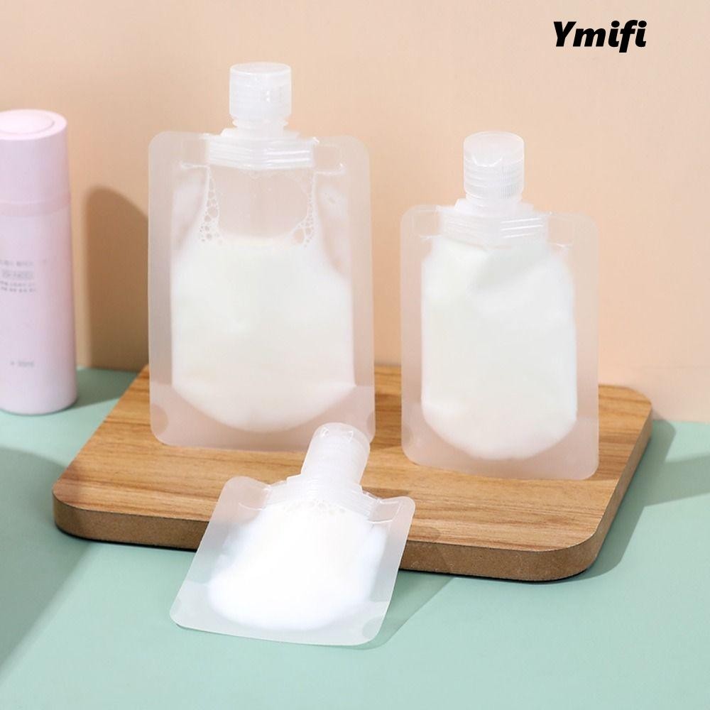Túi đựng mỹ phẩm YMIFI, Túi đựng đồ du lịch trong suốt PET, Túi đóng gói nắp lật vòi phun
