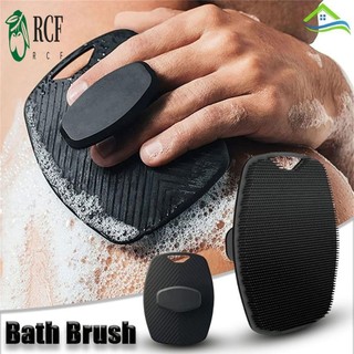 Bàn chải Massage tẩy tế bào chết silicon mềm màu xám xám - Máy chà sàn toàn thân vòi hoa sen bền bỉ