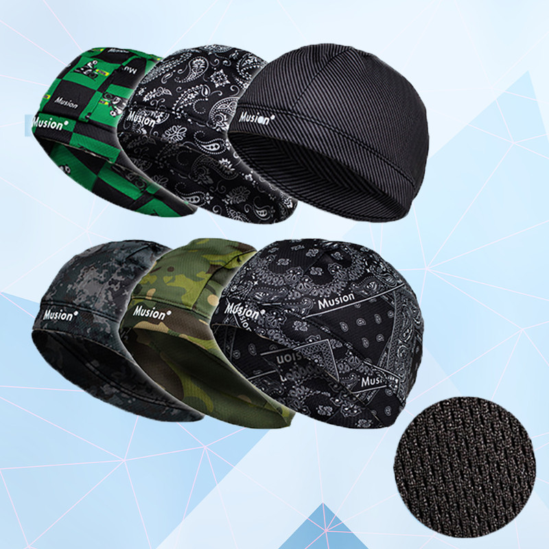 Musion Mũ Durag Paisley dành cho nam nữ - Vải thấm hút mồ hôi, lỗ thông hơi, siêu mát. Phù hợp leo núi và cắm trại.