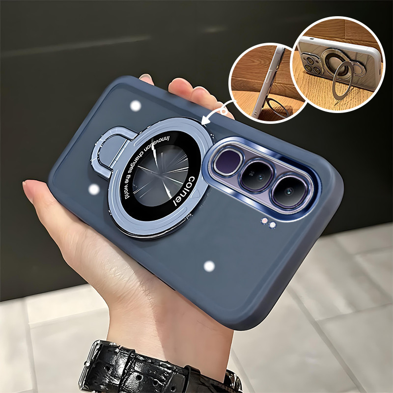 Ốp Điện Thoại Thời Trang Cho VIVO V50 lite 5G 4G Vỏ Điện Thoại Bảo Vệ Ống Kính Máy Ảnh Silicon Mềm Giá Đỡ Vỏ Dễ Thương
